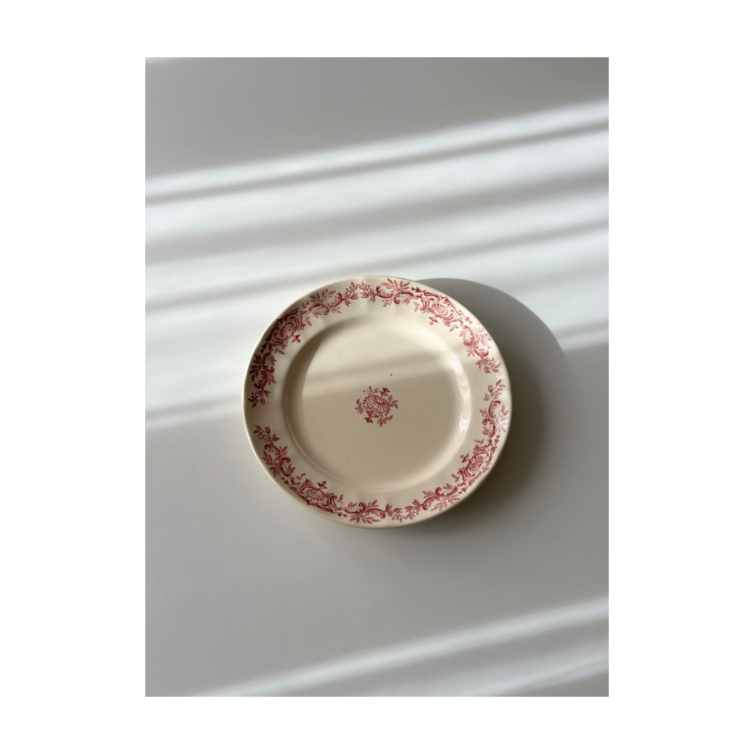 Longchamp ロンシャン / “Régent” シェルとリーフのレリーフプレート b