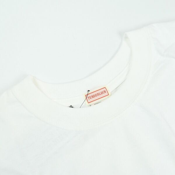 Size【L】 TENDERLOIN テンダーロイン T-3 PRINT TEE WHITE Tシャツ 白