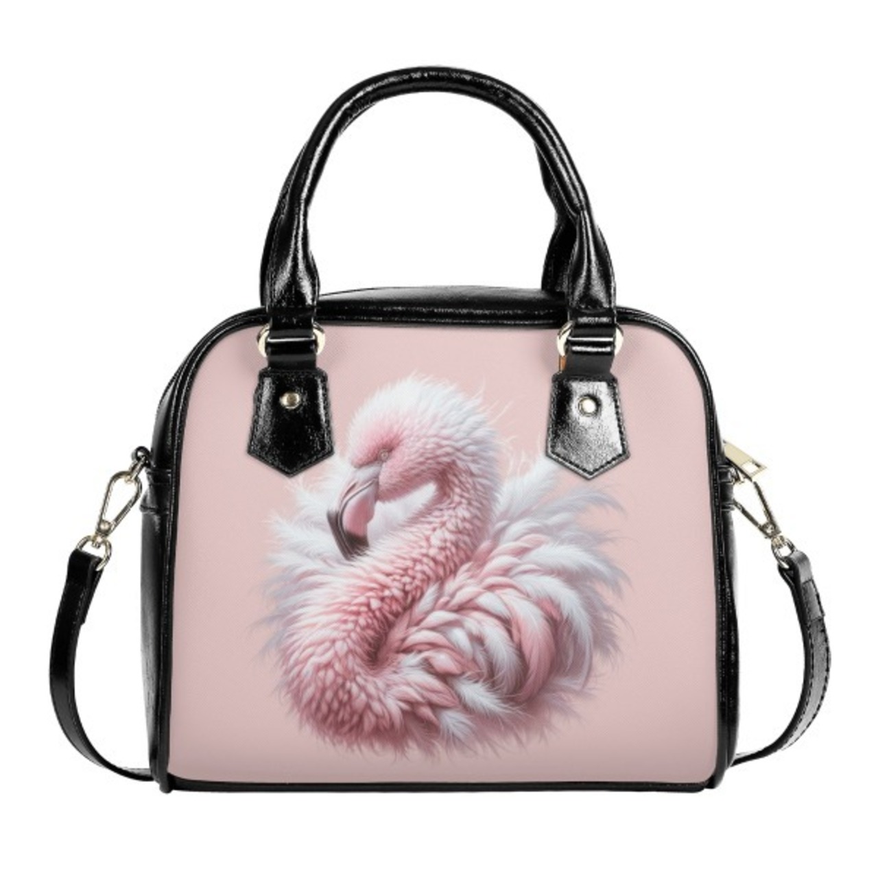 PU Shoulder Handbag Real 4284