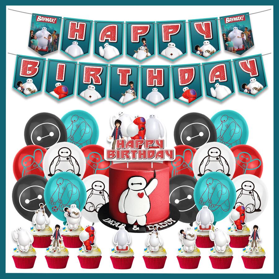 超豪華 ベイマックス 風船 バルーン パーティー 誕生日 飾り付け 83
