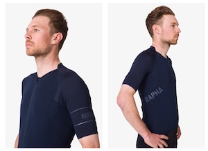 RAPHA  MEN'S PRO TEAM LIGHTWEIGHT JERSEY DARK NAVY/CARBON GREY