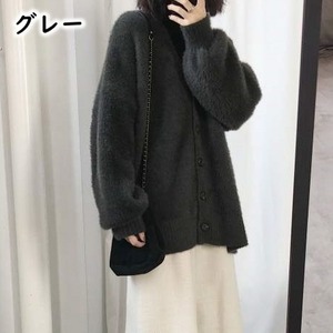 もこもこ カーディガン 4col M 11382