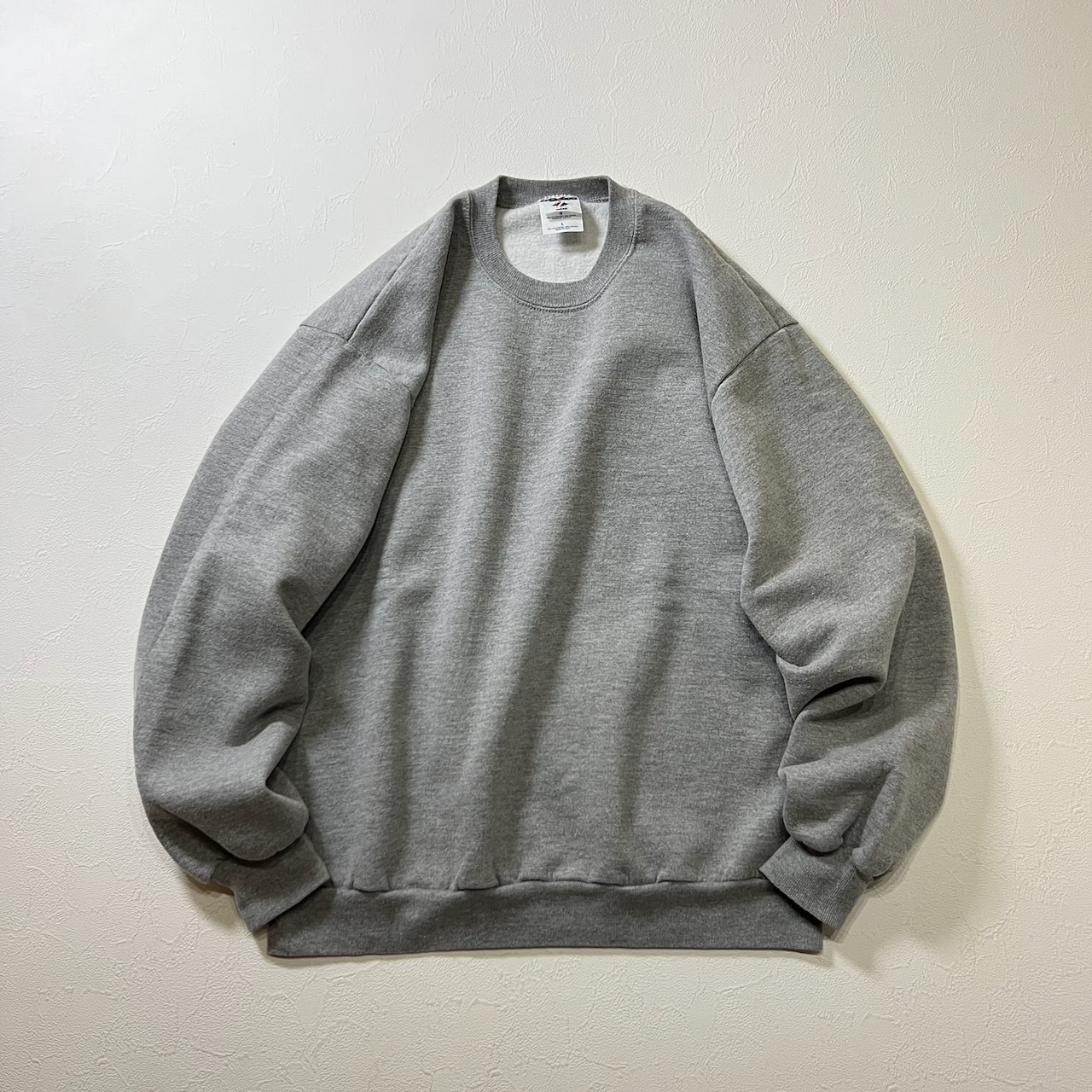 90s USA 無地 ブランク スウェット トレーナー グレー L 古着