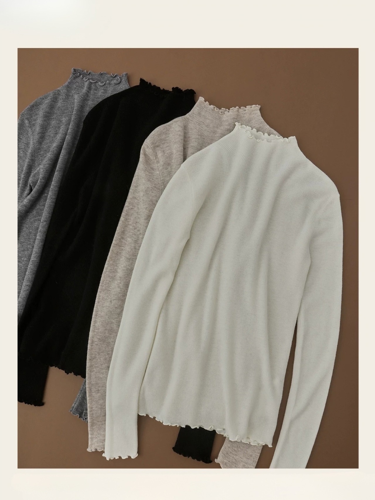 Petit Mellow High Neck Knit F0844