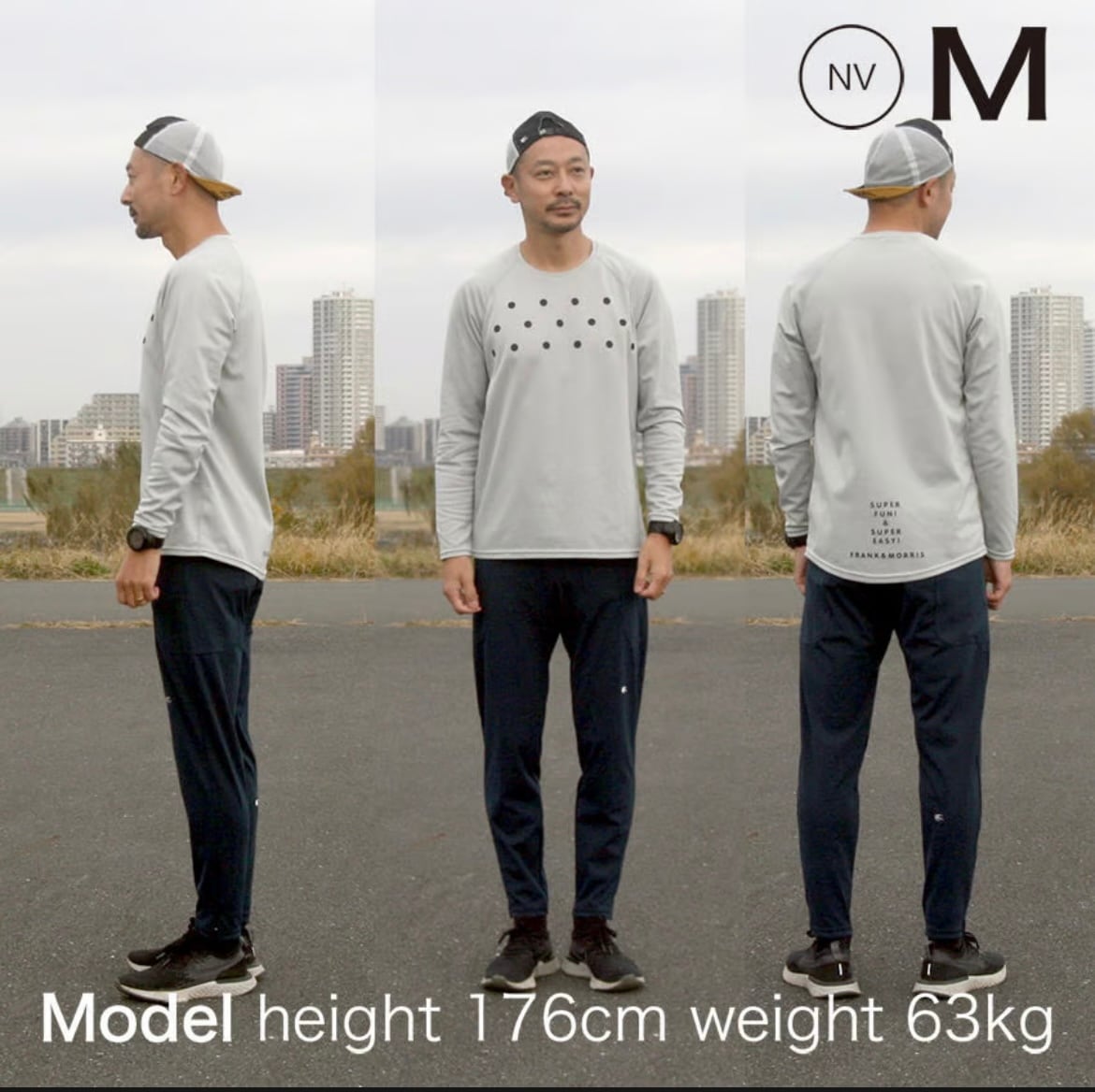 FRANK&MORISS(フランクアンドモリス) &M TSUBAME RUNNING LON-PAN 02.1