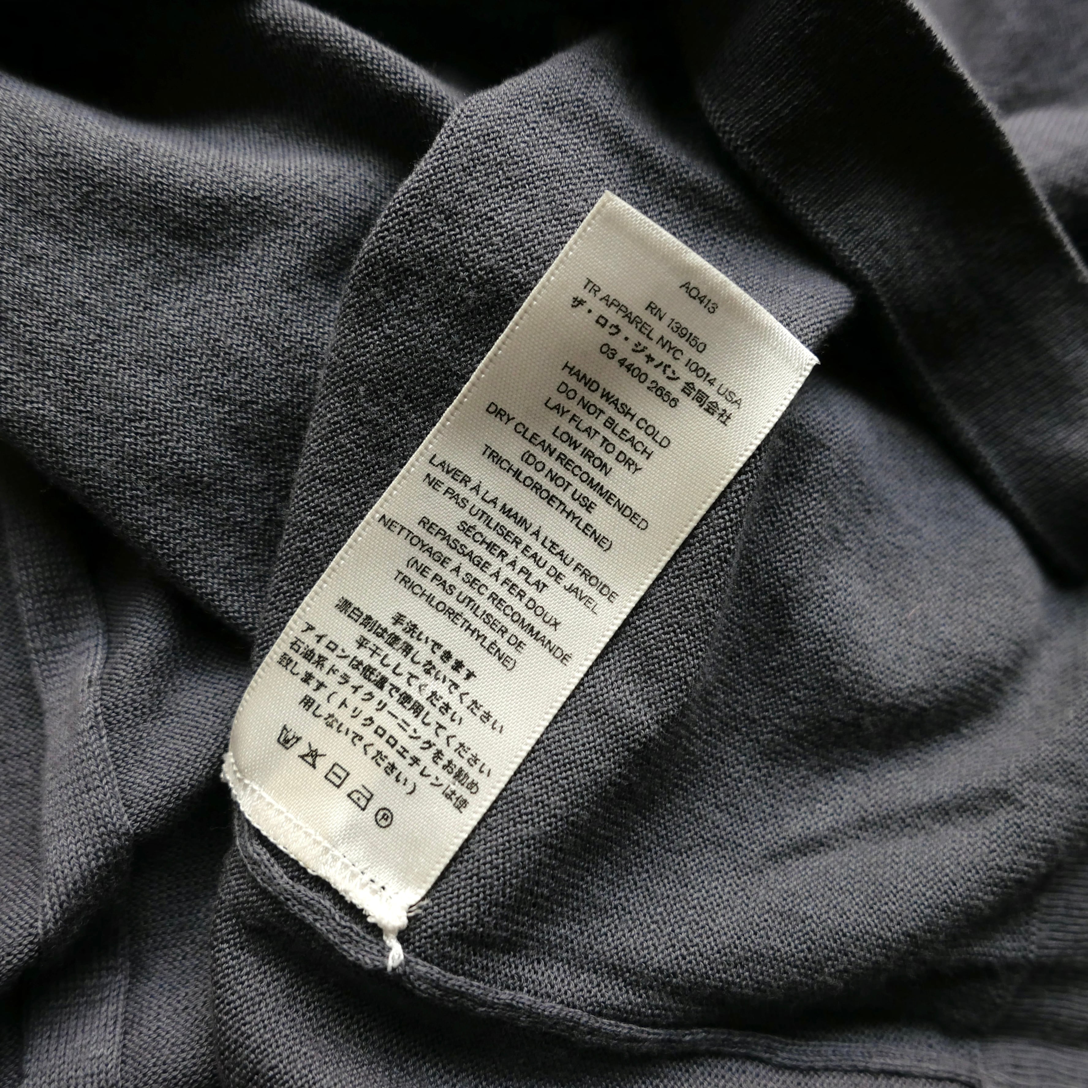 THE ROW COTTON/CASHMERE MOC NECK KNIT | safarionline