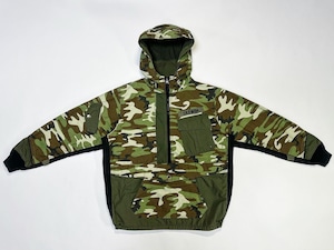 23SS Back Satin Camouflage Anorak Hoodie / バックサテンカモフラージュアノラックパーカー