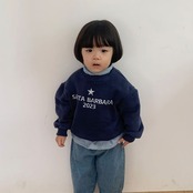 ザゴグマ / THE GOGUMA / バーバラ刺繍トレーナー / 韓国子供服 / ジュニア / 26winter〖取寄〗*JS~JL*