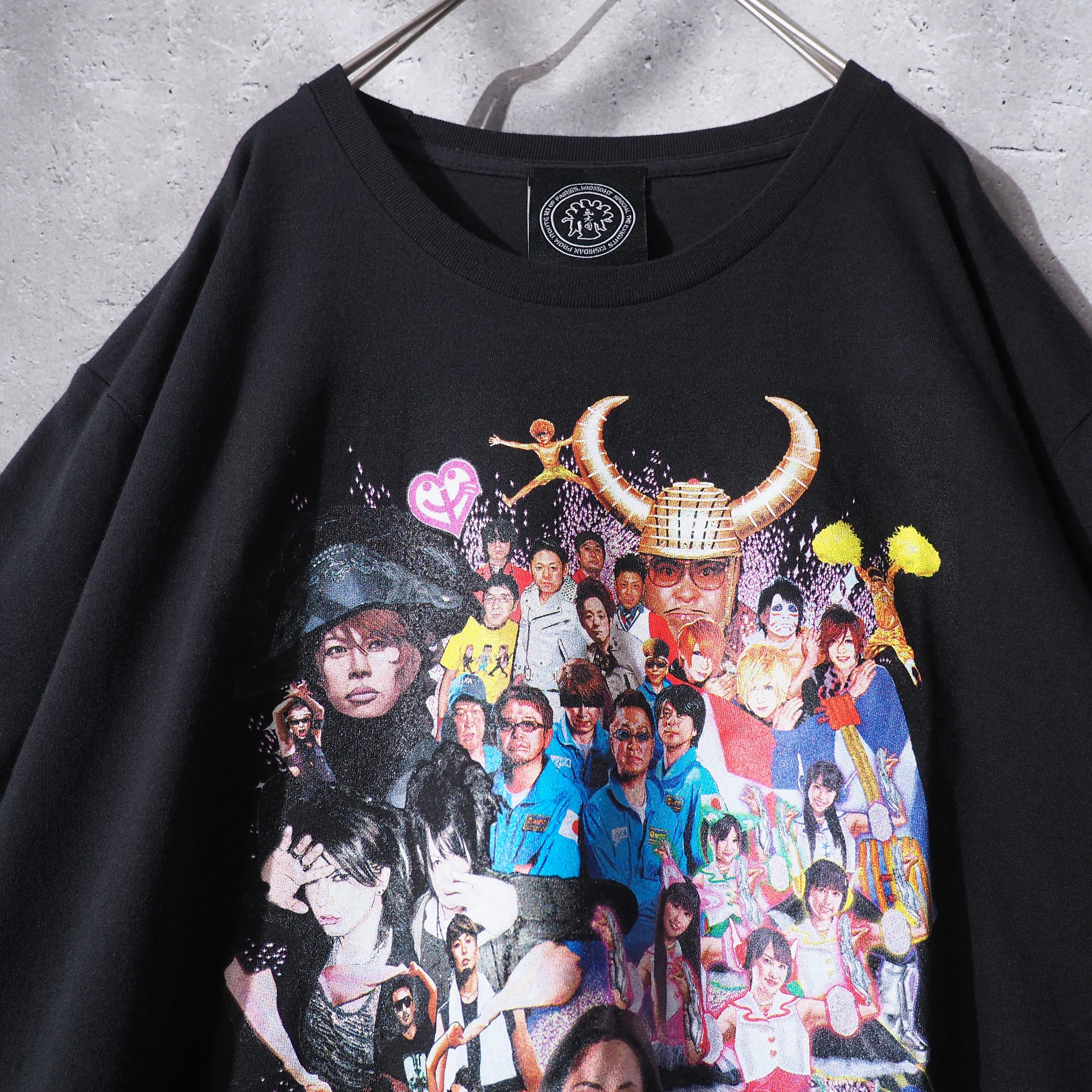 2012s " 氣志團万博 " All Star printed Tee