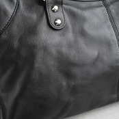 バレンシアガ パートタイム クラシック ラムスキン ブラック レザー