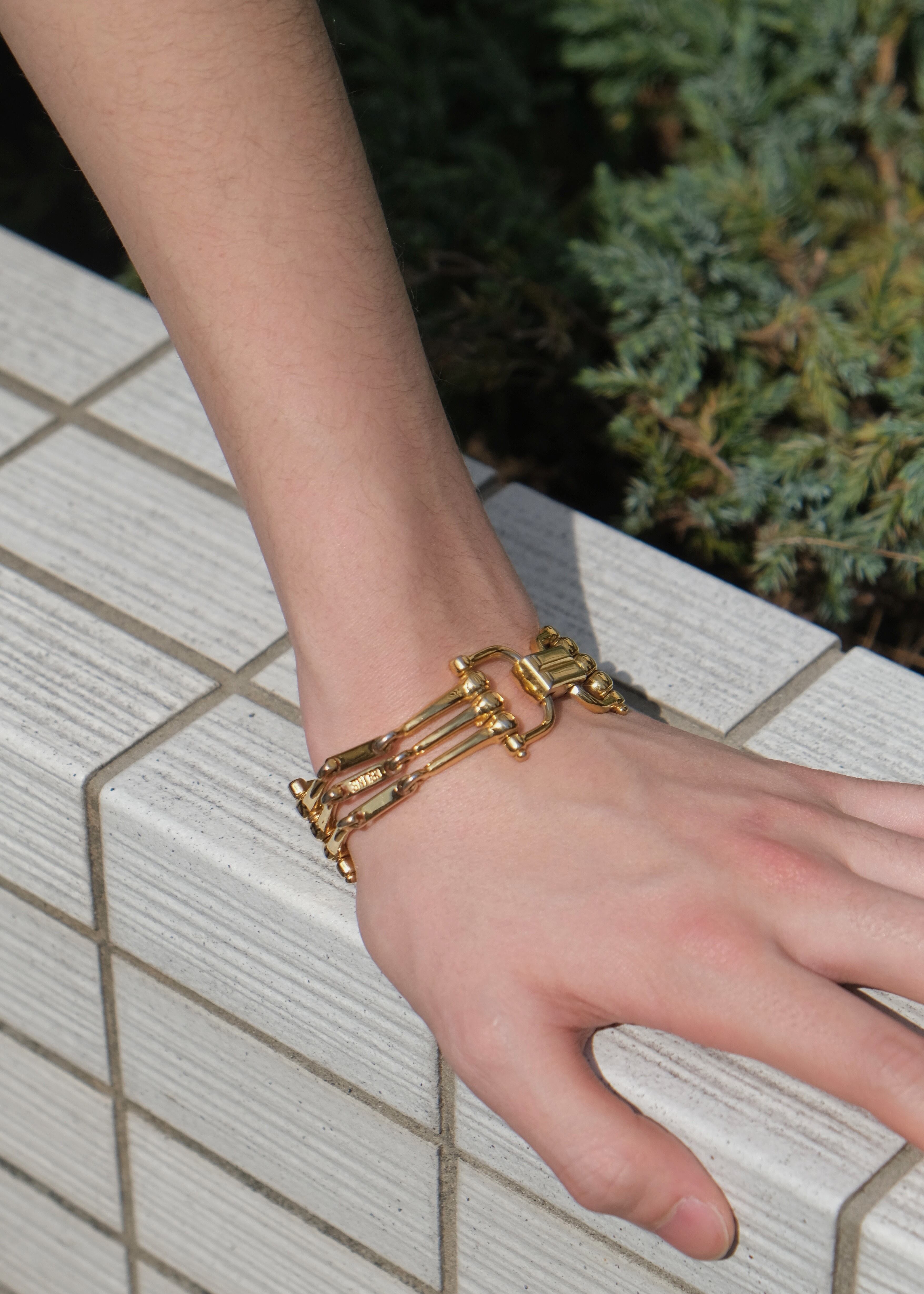 Old CELINE triple chain bracelet | CETTEN｜ブレスレット