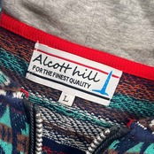 Alcott hill アルコット ヒル エスニック柄 パーカー L/マルチ メンズ