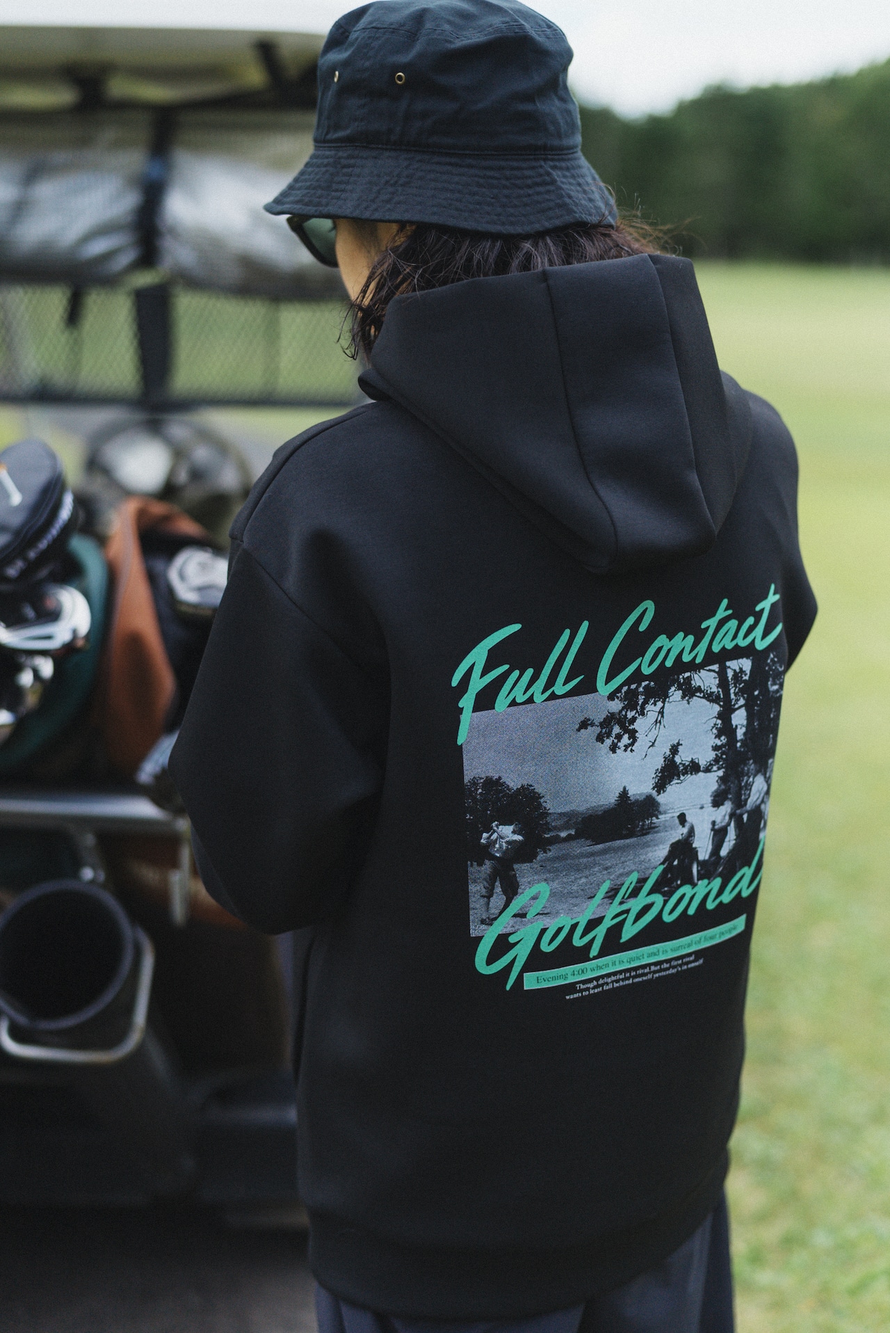 PHOTO TECK SWEAT HOODIE BLACK【PRE ORDER】