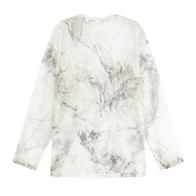 Sheer mesh loose top C0125