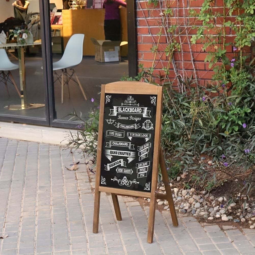 木製 看板　ウェルカムボード　折りたたみ式　Ａ型看板　手作り　Open看板付 木製 看板 ウェルカムボード 折りたたみ式 A型看板 手作り Open看板付