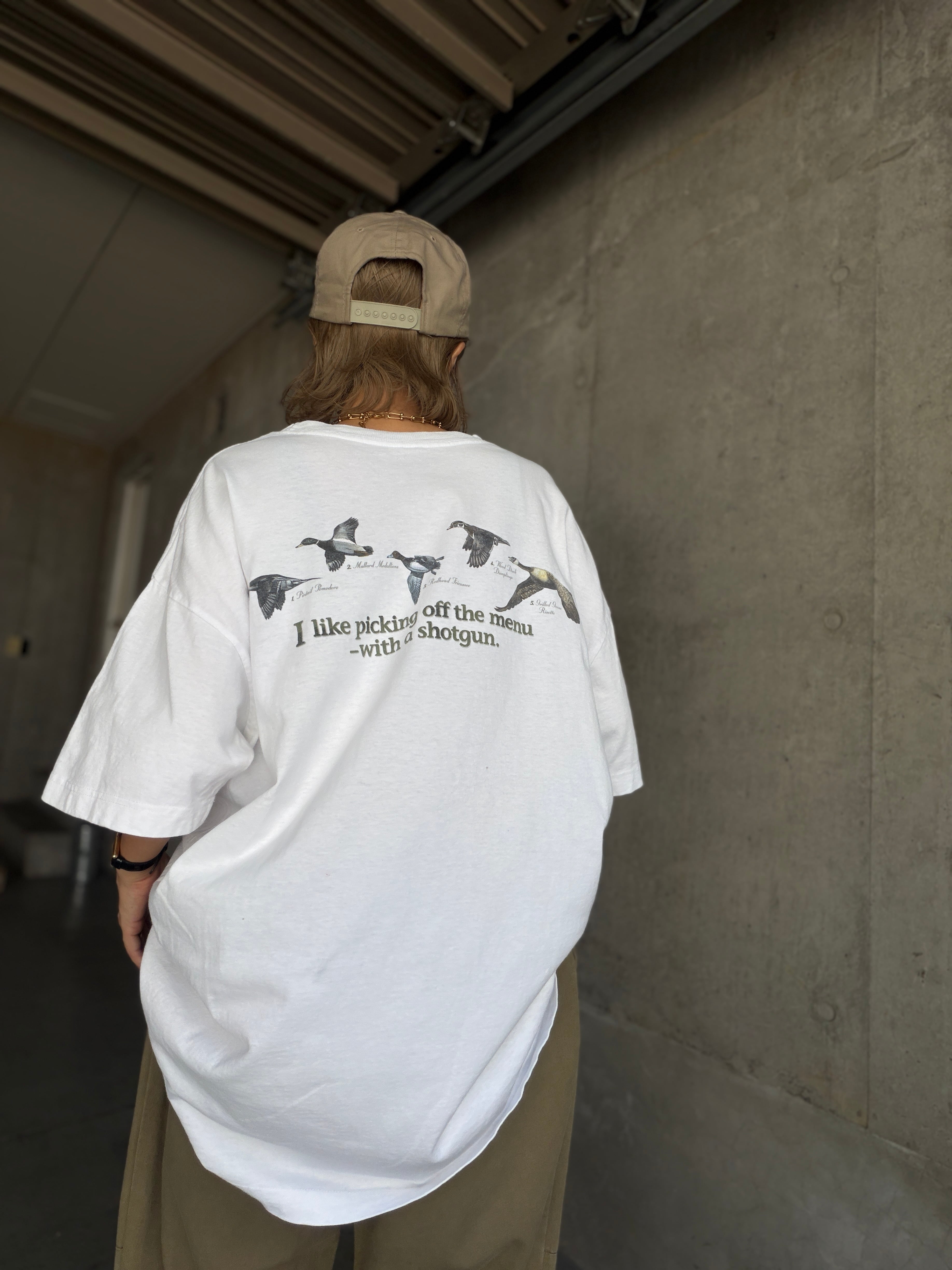 (CS2494)00’s Columbia hunting graphic tee made in Mexico