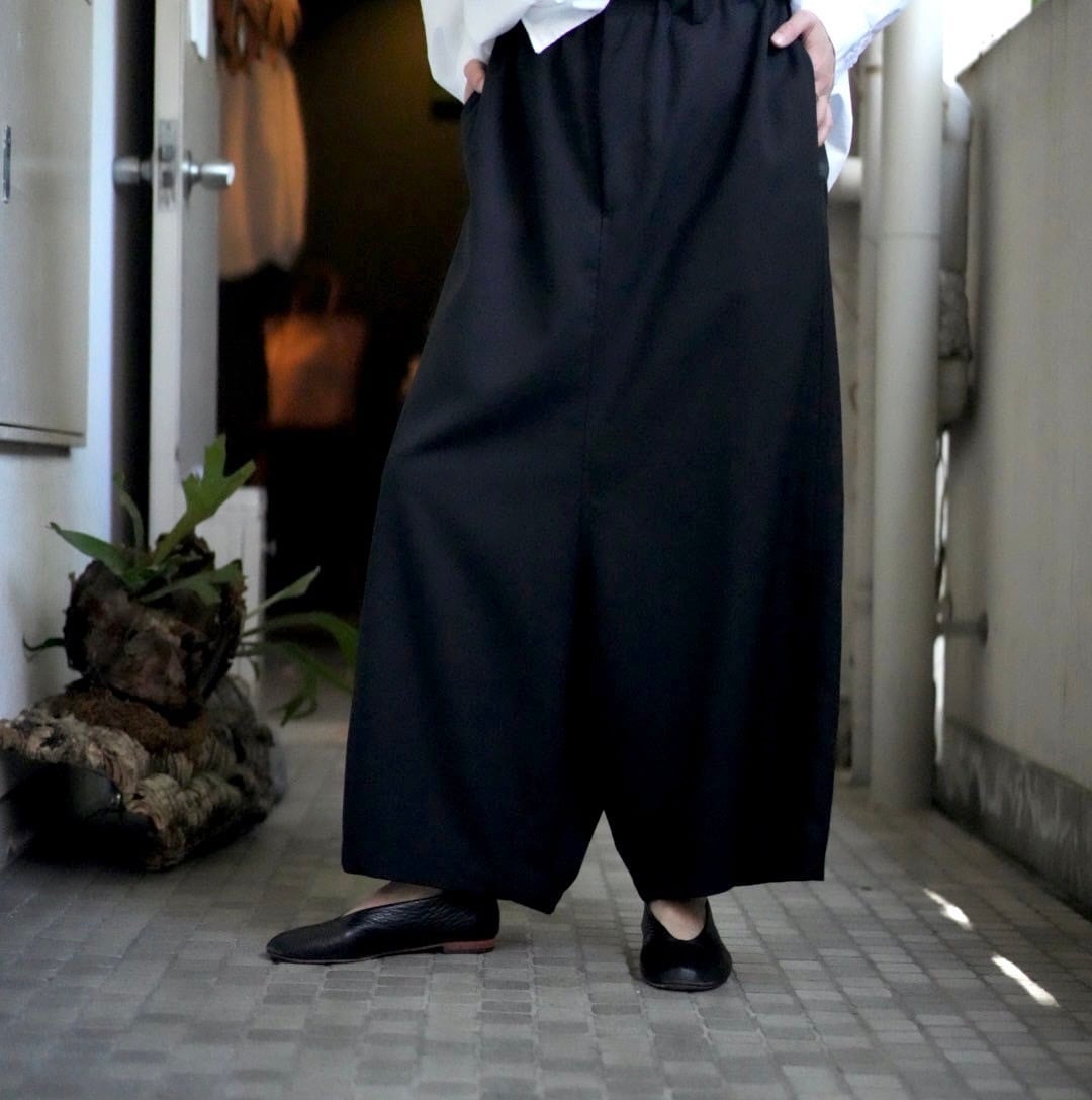 Sans Limite サルエルパンツ Sans limite(サンリミット )S2403172 トロサルエル navy | Debby