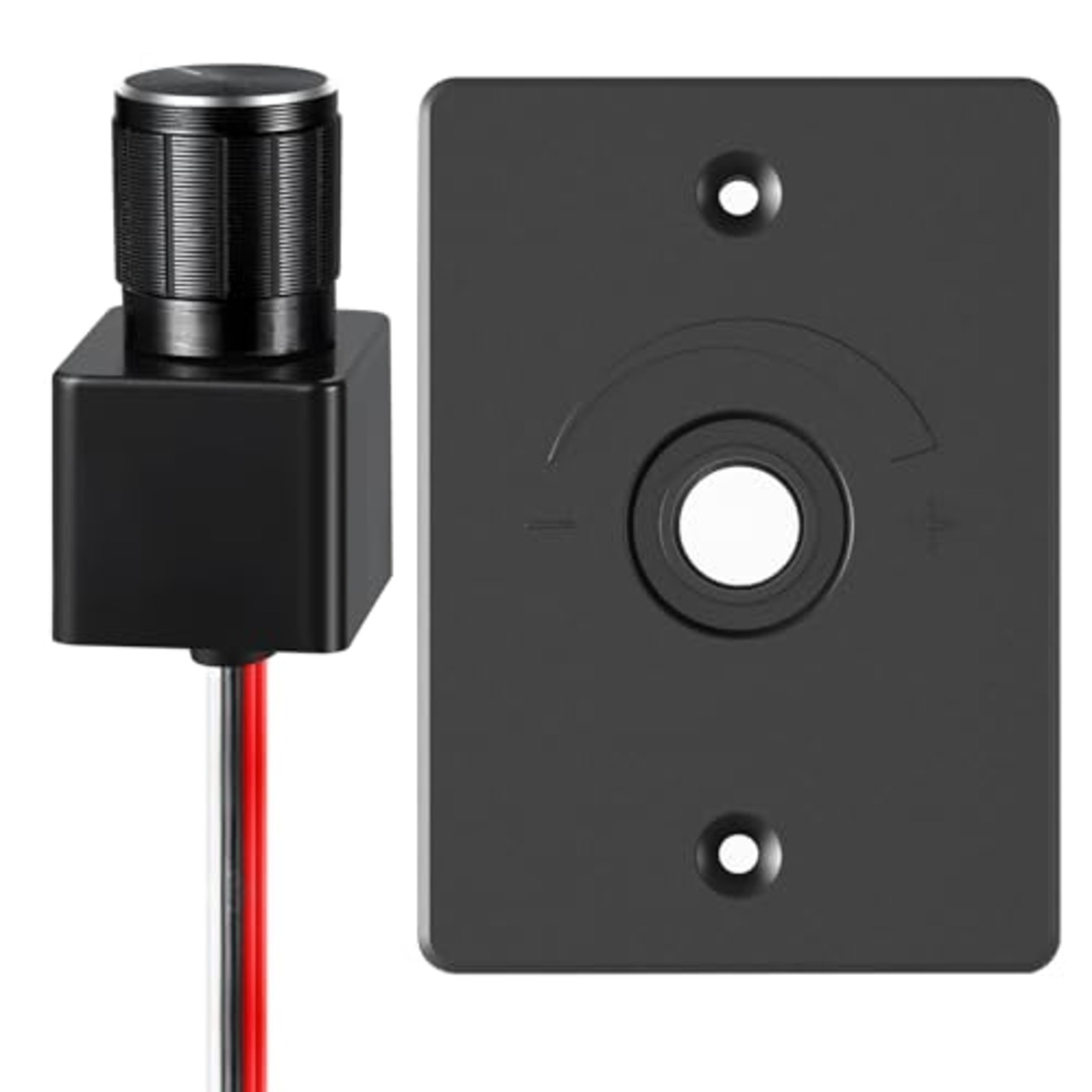 Obeaming 12V ライト調光器 12ボルト PWM LED調光スイッチ RV ボート トラック キャンパー バン トレーラー照明器具 LEDストリップライト ロータリーノブ