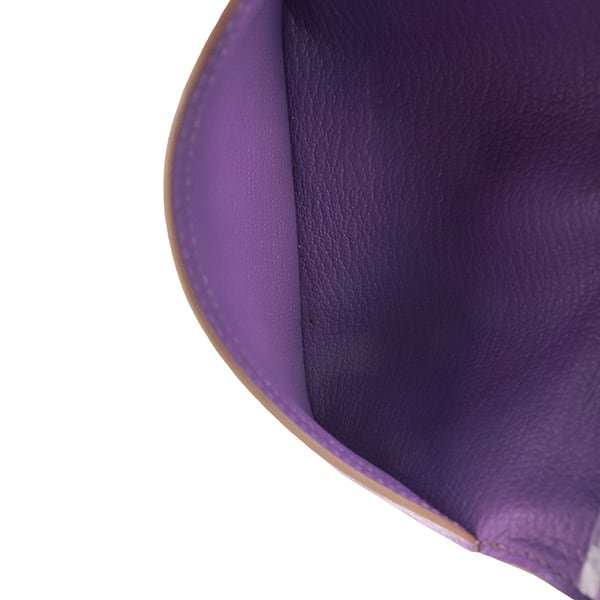 Used HERMES エルメス 長財布 ベアンスフレ シェーブル ミゾール