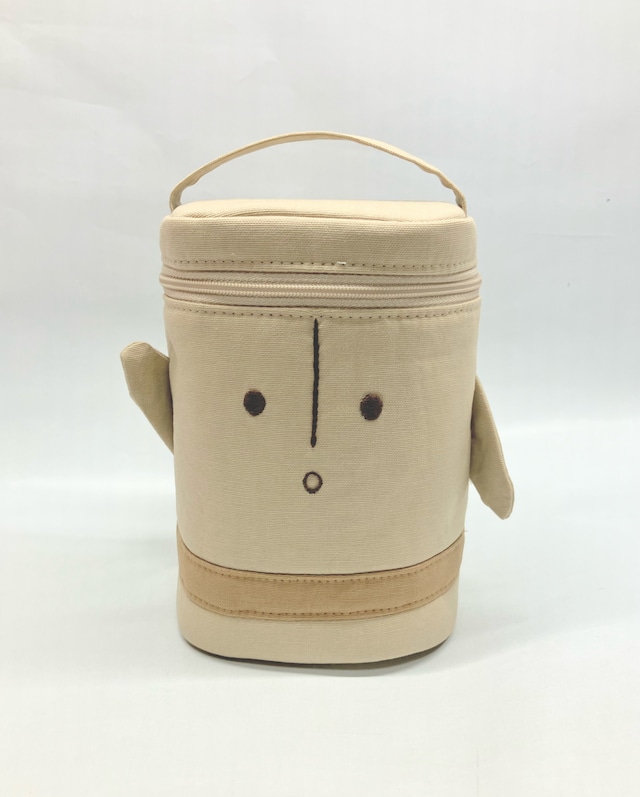 埴輪　ハニワ　バニティポーチ｜とりさん工房ーかわいいハンドメイドポーチ