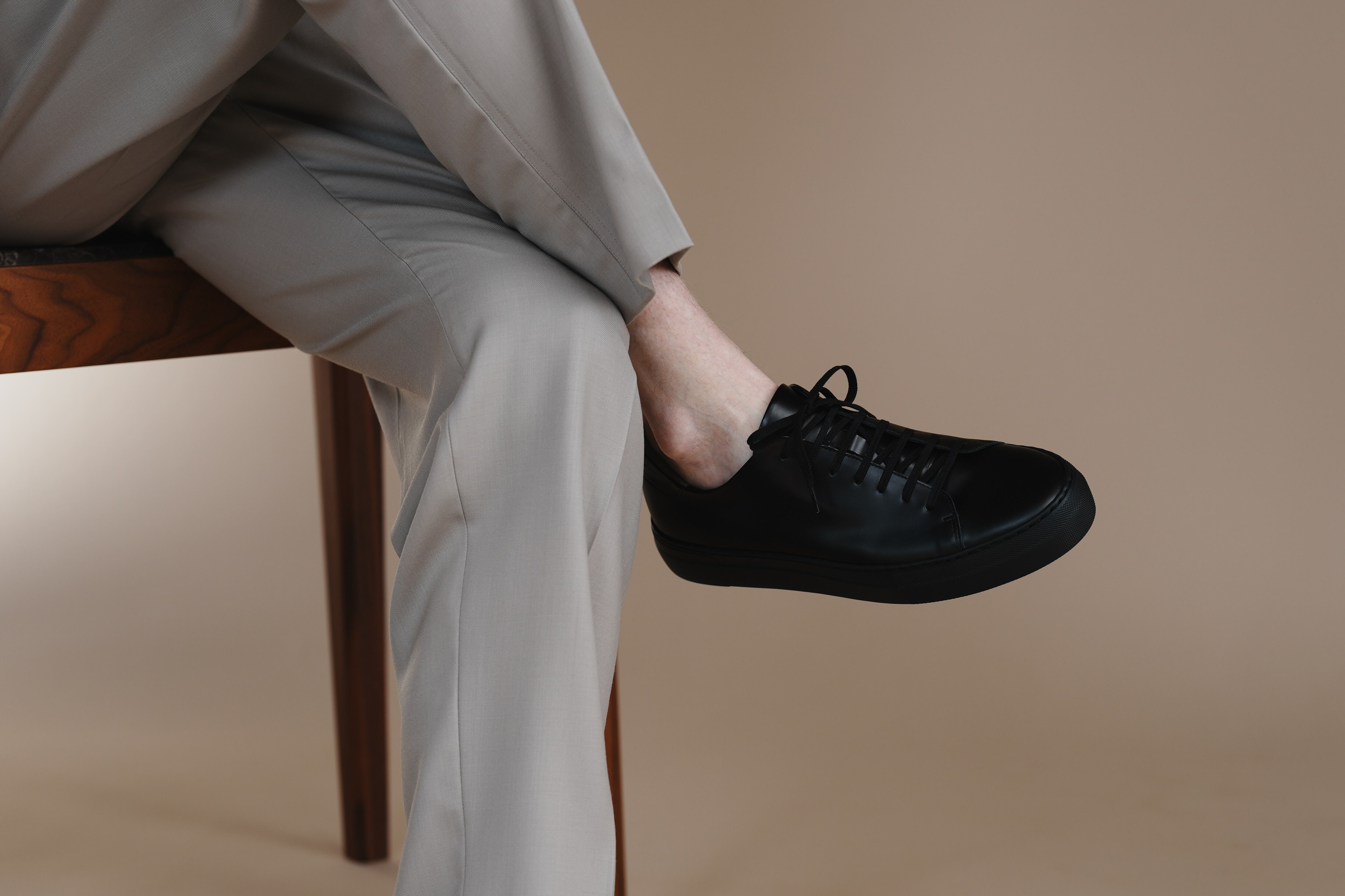 ブラックレザーカジュアルシューズ 楽天市場】【日本製】【本革】レザースニーカー カジュアル 革靴