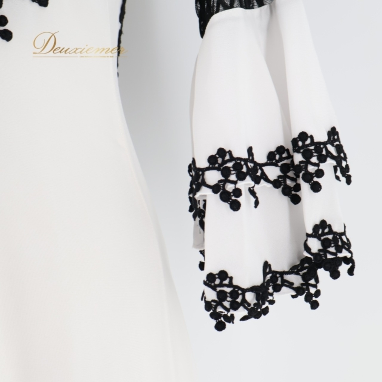 社交ダンス 衣装 ワンピース ドレス 白 黒 セキネ SEKINE フリル レース 上品 綺麗 パーティ 発表会 ダンス ブラック系 ホワイト系 エレガント ドレッシー フォーマル 大人向け 軽やか シンプル デザイン クラシック 女性用 ロングドレス 長袖