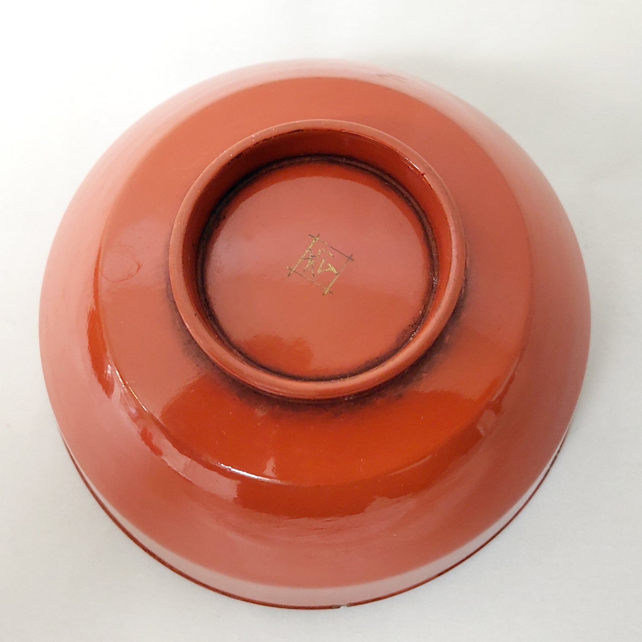 骨董・蓋付汁椀・5客セット・漆器・螺鈿・和食器・No.230405-20・梱包