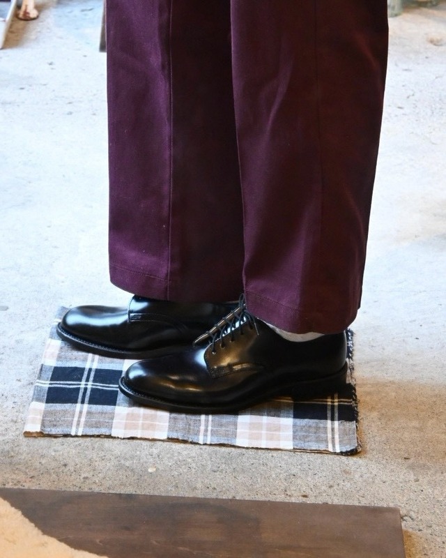 【NOS】6R (24.5cm) 1995’s U.S.Navy leather service shoes / Dress Oxford  WOLVERLINE USA製 サービスシューズ ブラック デッドストック