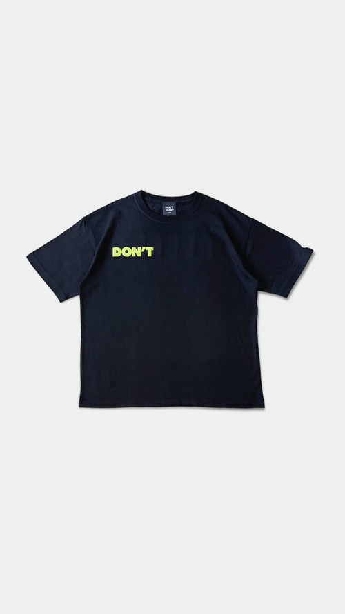 24時間限定販売【DON'T SLEEP(ドントスリープ)】 ビックシルエット Tシャツ／BLOCK LOGO