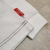 【over print】Inverted LS Tee *saigusa karin (white)