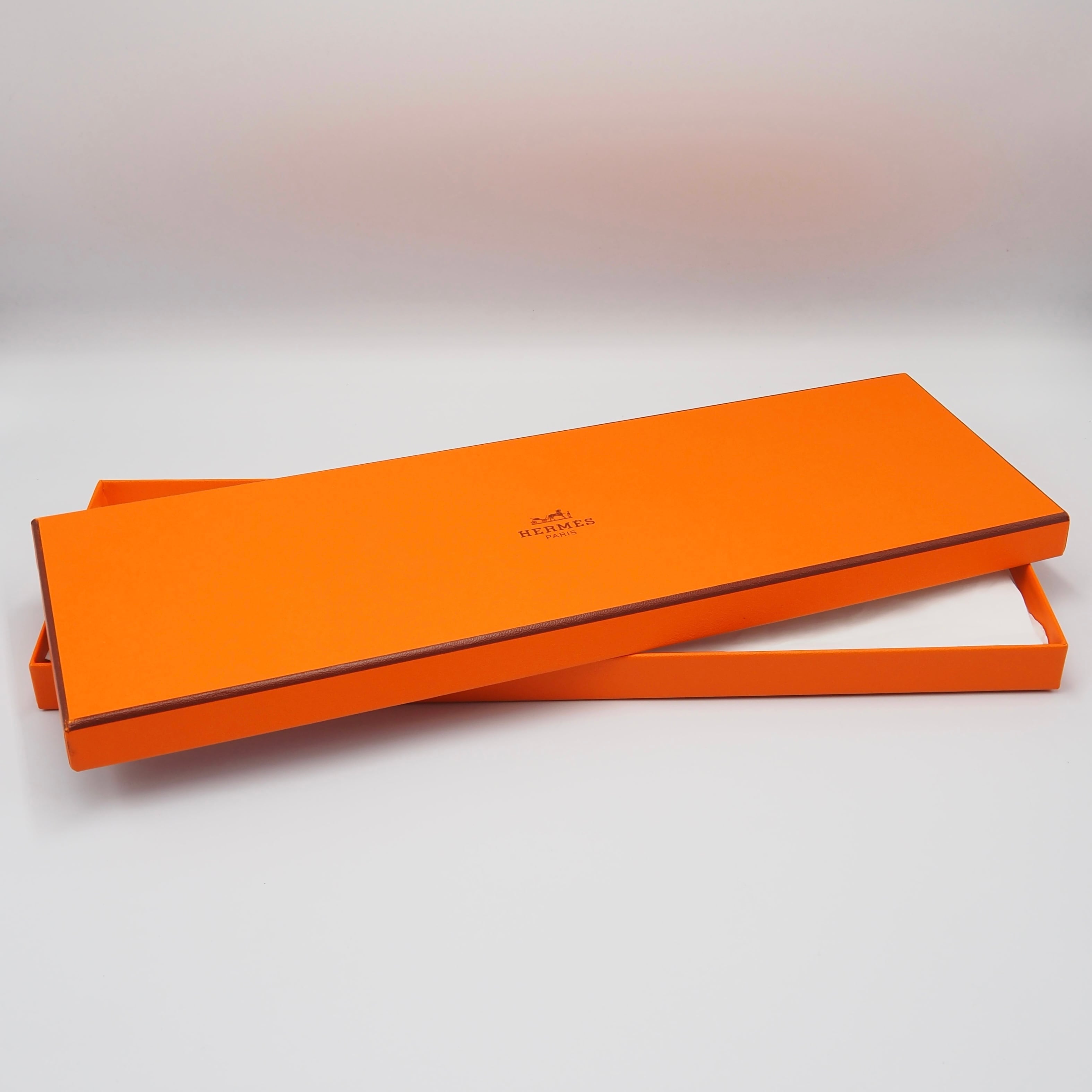 HERMES ネクタイ シルク オレンジ エルメス 付属品付き | 2122TOKYO