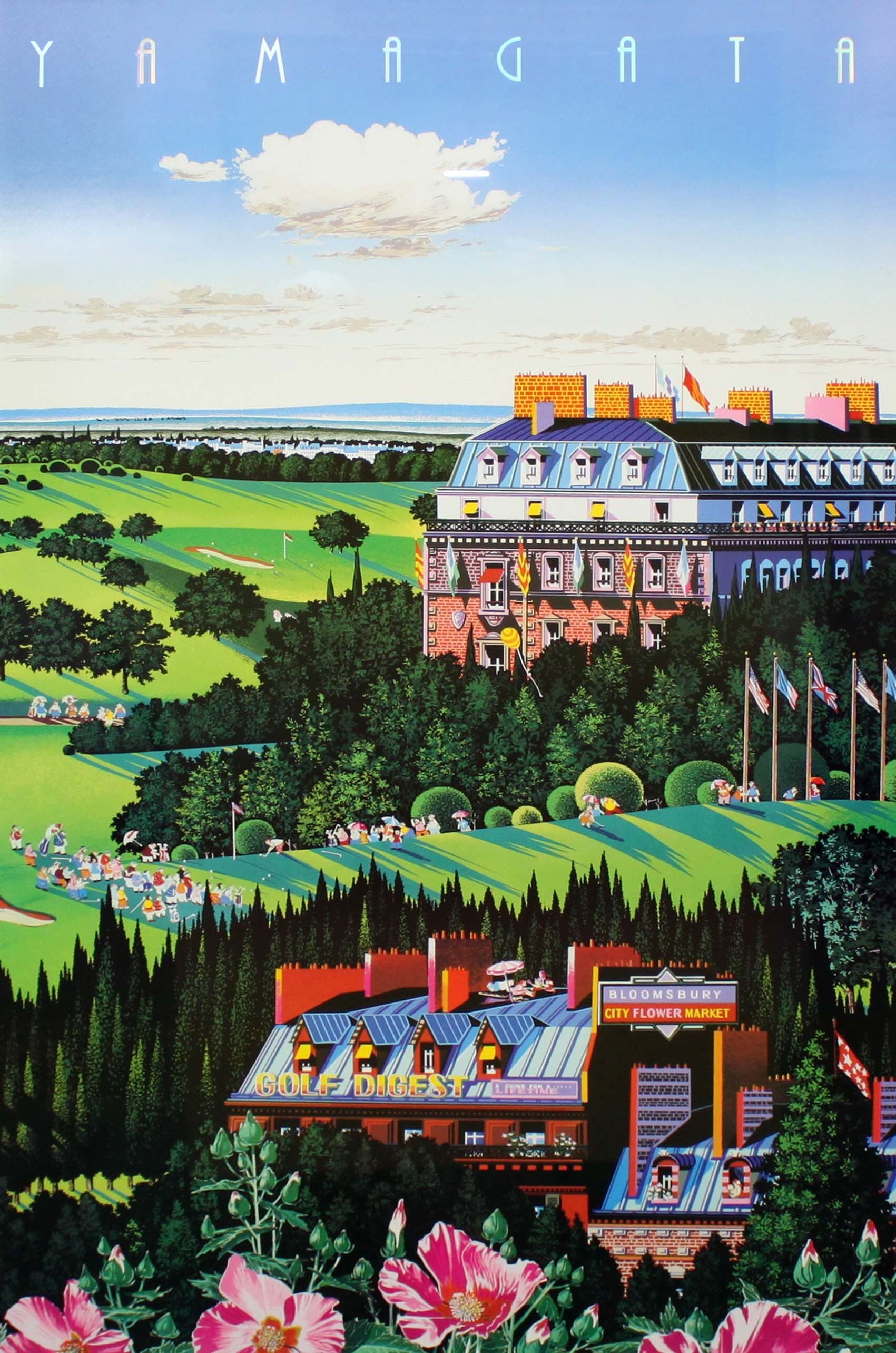 絵画 YAMAGATA 楽天市場】【レビュー特典付き】ヒロ ヤマガタ「カントリー