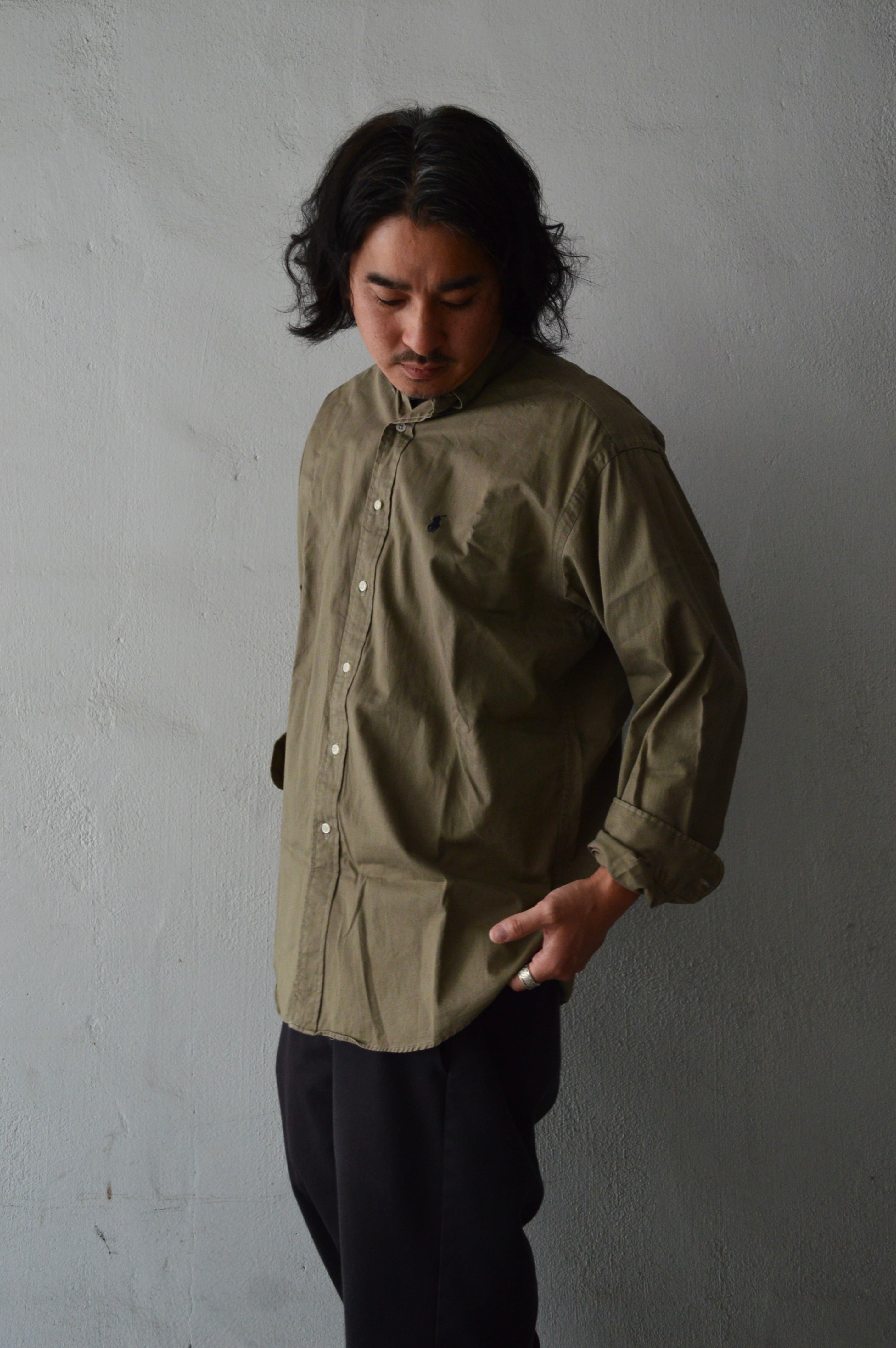 Polo Ralph Lauren 90's BLAKE Cotton Twill Shirt Made in Guatemala