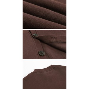 ボタンスウェットカーディガン　MT0080035