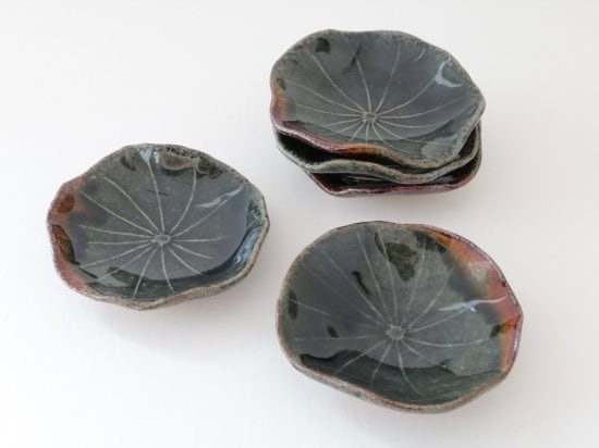 蓮見かおり 蓮の葉のお皿（小） | Galerie NUAGE