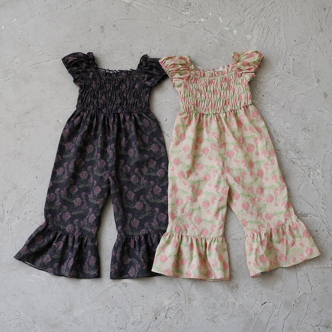 【予約】Rosie Jumpsuit / puella FLO