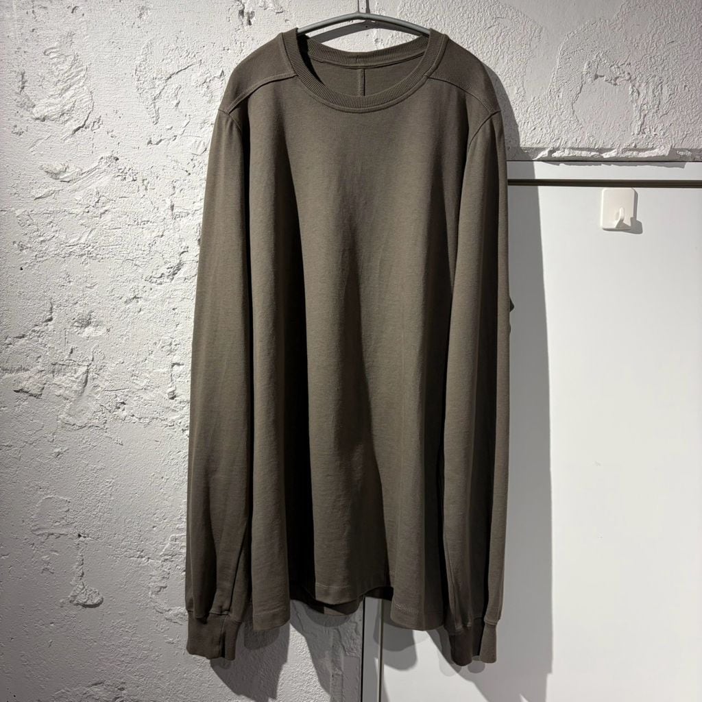 リックオウエンス 19AW レガスピパッチ 半袖Tシャツ Rick Owens リックオウエンス 19AW LEGASPI INK PATCH L/S T-SHIRT