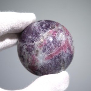 ユニコーンストーン レピドライト ピンクトルマリン / スフィア【φ4.7cm】