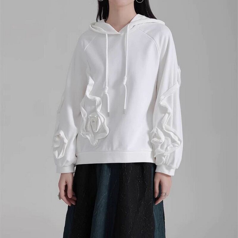 フード付きスウェットプルオーバー A0097