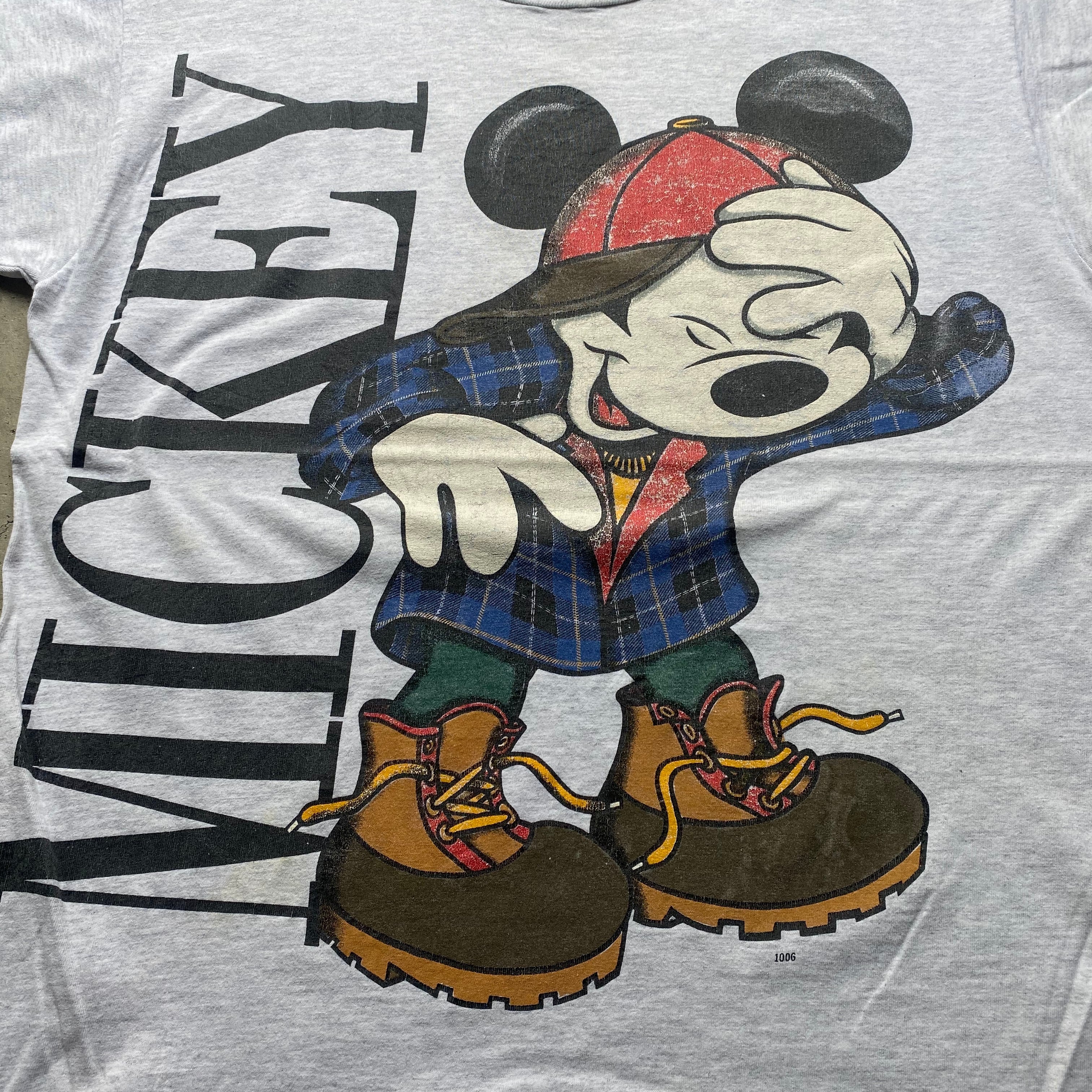 70年代 ミッキーマウス Mickey Mouse ヴィンテージ Tシャツ 超人気新品