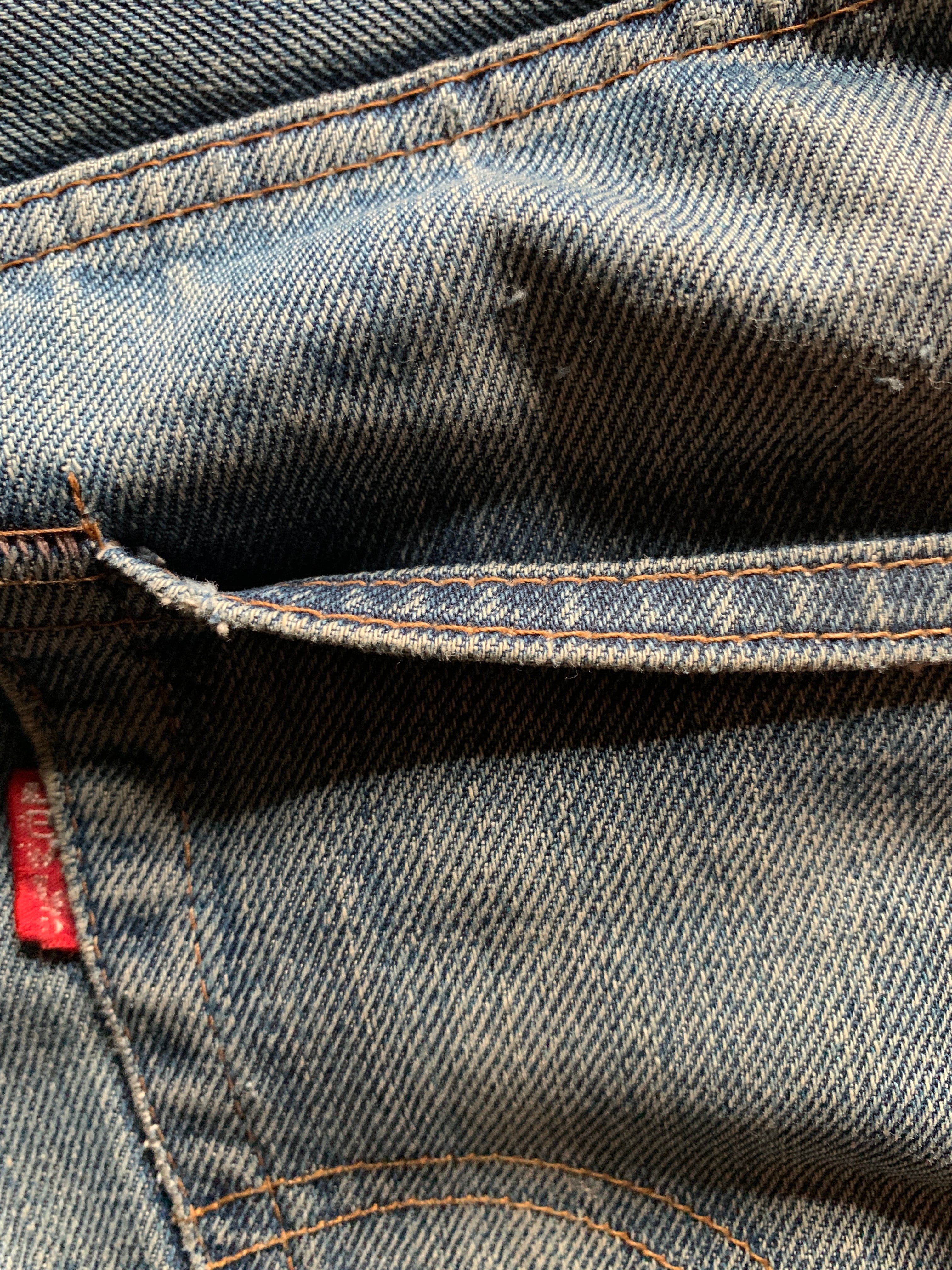 70's Levi's 505 シングル 良雰囲気 実寸(31x28位) 70's Levi's 505 シングル デニムパンツ 良雰囲気 実寸(31x28位