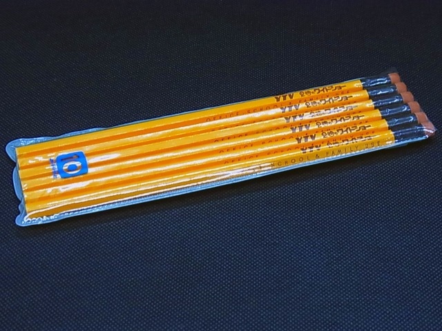 よみうりテレビ　2時のワイドショーのノベルティ　トンボ鉛筆　HB　2558　6本