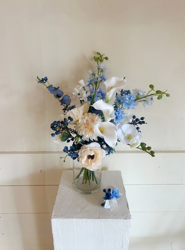 《レンタル》wedding  bouquet＆boutonniere＿2
