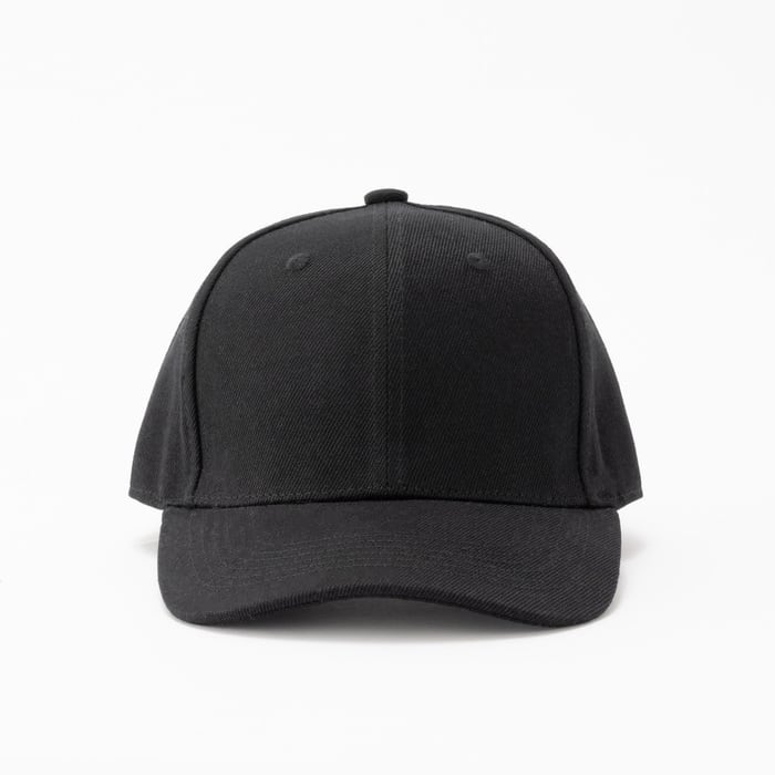 シンプルキャップ(ブラック) | かめのおうちストア