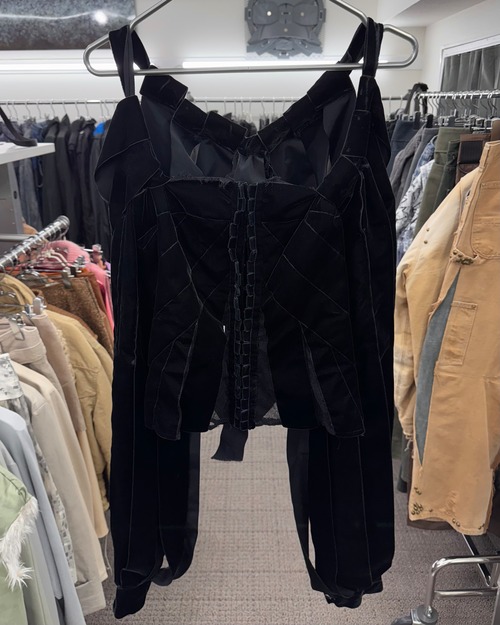 AW2002 YSL BY TOM FORD CORSET JACKET
