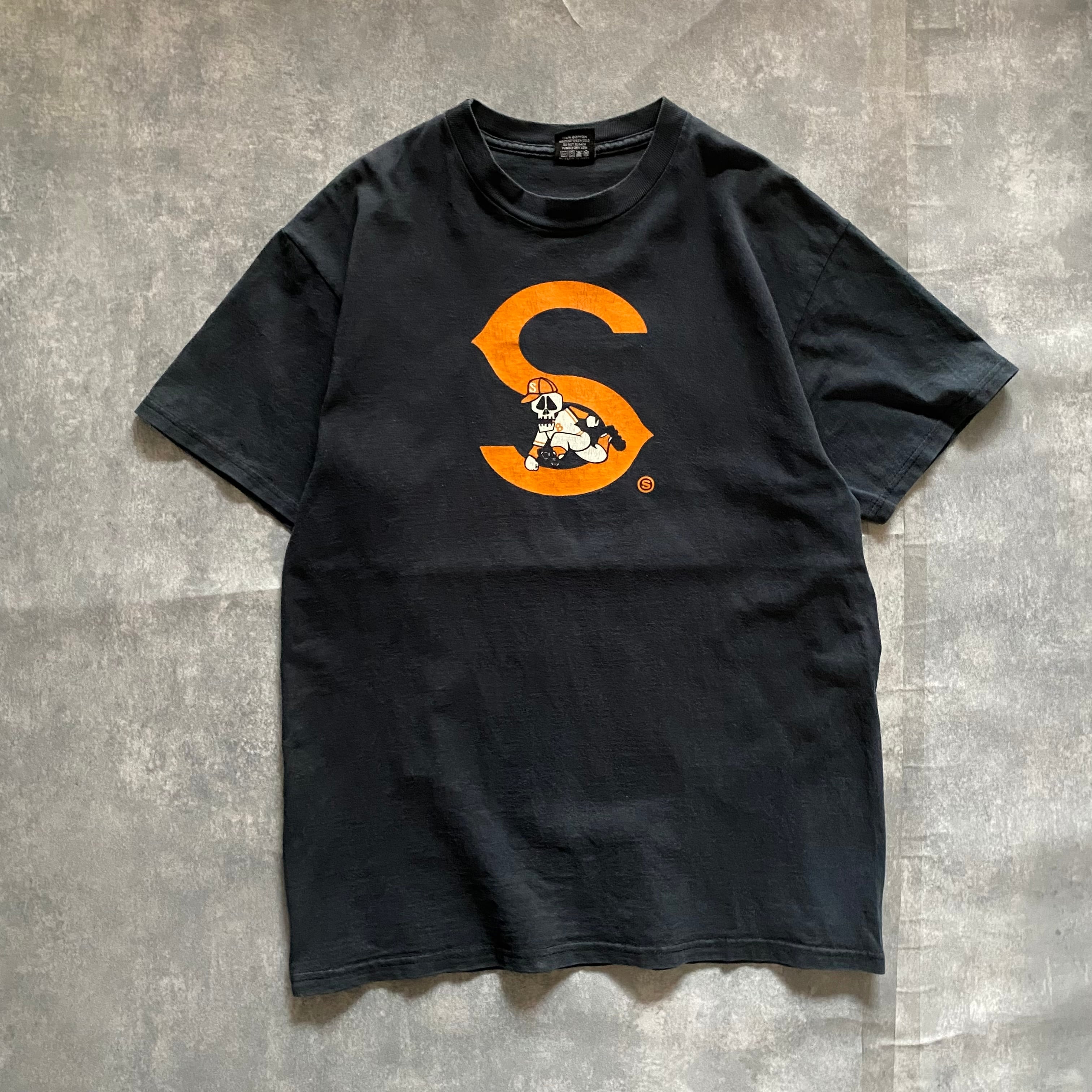 【レア】STUSSY ステューシー ベースボールシャツ ワールドツアー XL