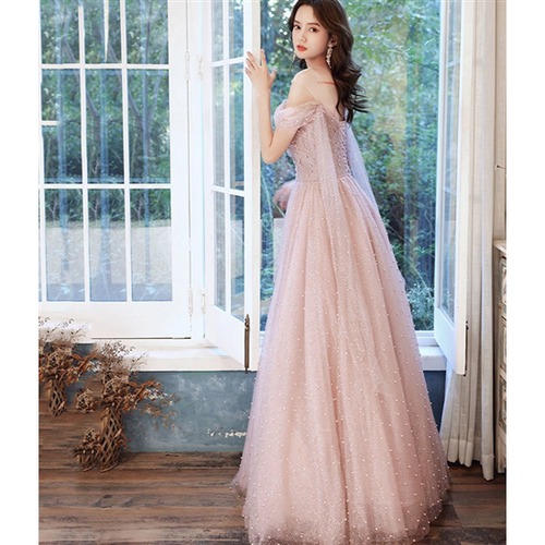 演奏会ドレス ロングドレス 大きいサイズ 2XL 3XL イブニングドレス 半袖 ロングスカート エレガント 上品 Aラインスカート ワンショルダー風 お呼ばれ 結婚式 演奏会ドレス ロングドレス