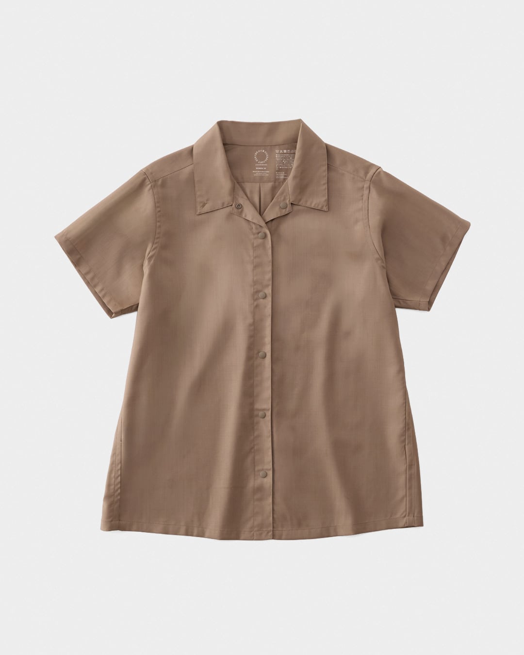 山と道 Merino Short Sleeve Shirt - Women 半袖 山と道 / MERINO SHORT SLEEVE SHIRTS（WOMEN） | st. valley house