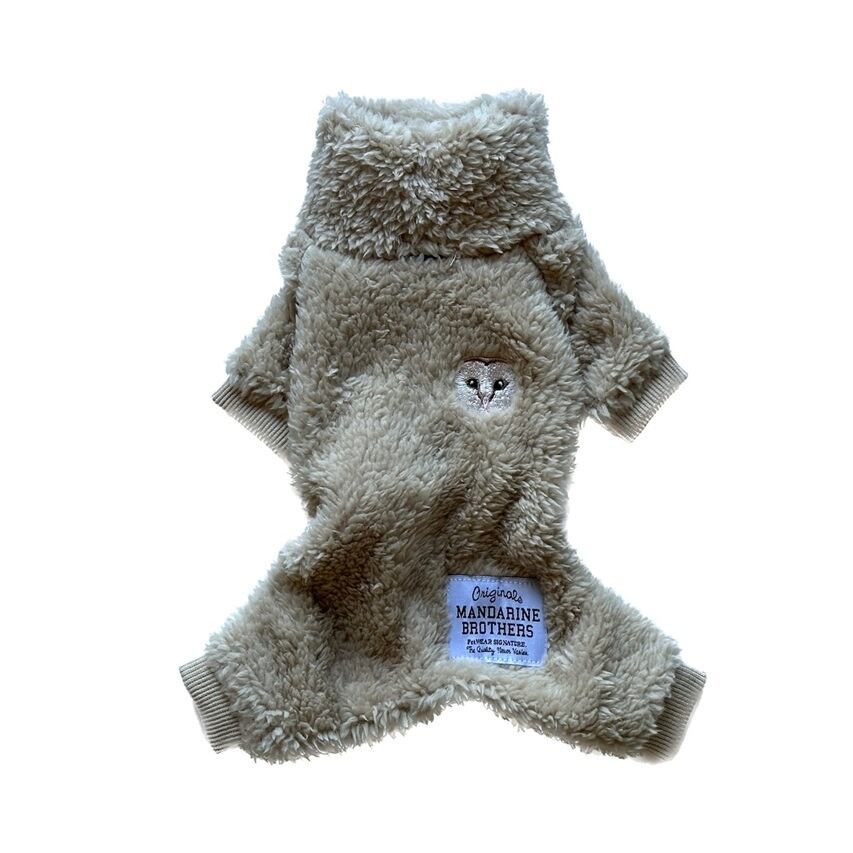 MANDARINE BROTHERS BOA SUIT マンダリンブラザーズ ボアスーツ XS BEIGE