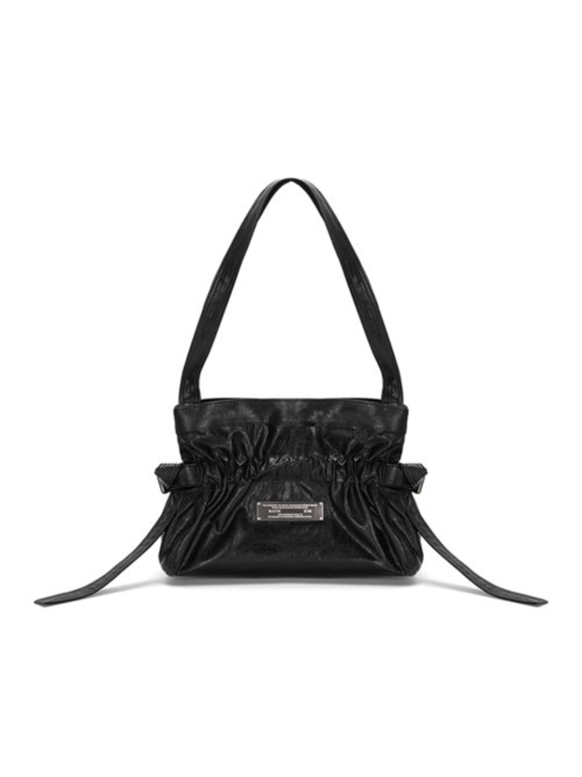 オークション][MATIN KIM] FAUX LEATHER SEASHELL MINI BAG IN BLACK 